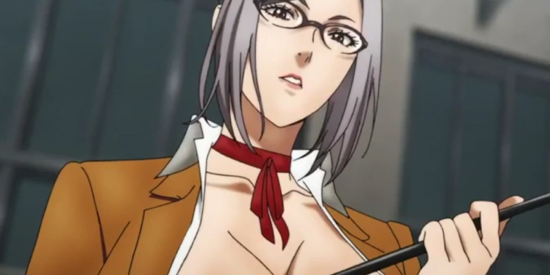 Image of Meiko Shiraki in the anime adaptation of Prison School